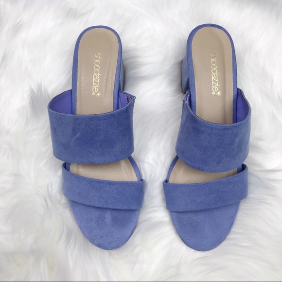 Shoe Dazzle Shoes - Shoe dazzle SONYA BLOCK HEEL SLIDE size 9